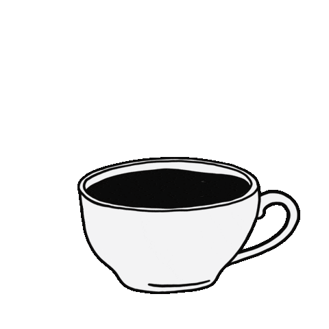 Happy Coffee Sticker