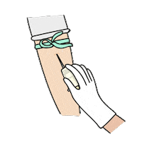 nurse pain Sticker