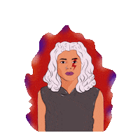 giuvlipen women girls witches powerful women Sticker