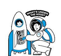 axondev backend spacecat axon axondev Sticker