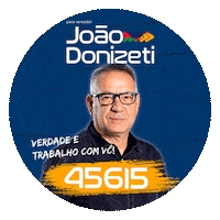 joaodonizetiver vereador 45 joao sorocaba Sticker