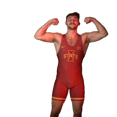Wrestling Gomez Sticker by CyclonesTV
