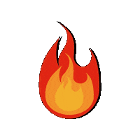 Masterfanmx hot descuentos flama masterfan Sticker