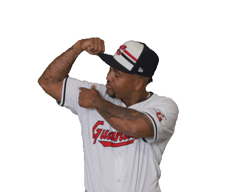 Flexing Jose Ramirez Sticker by MLB