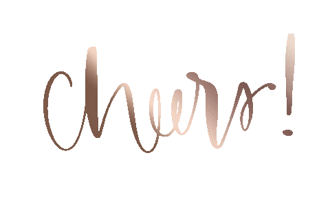 gold celebrate Sticker by Saffron Avenue