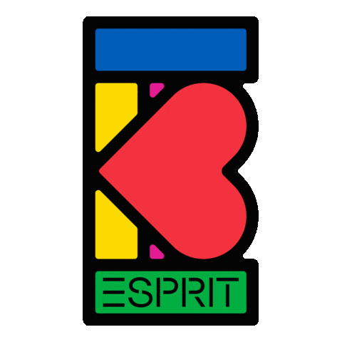 heart love Sticker by Esprit
