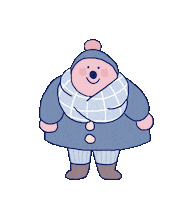 Winter Jump Sticker