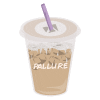 Iced Coffee Hair Sticker by Pallure