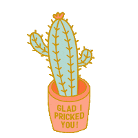 Wedding Cactus Sticker by singaporebrides