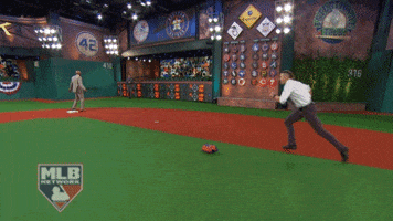 Eric Byrnes Running GIF by MLB Network