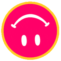 Happy Smily Face Sticker by Packed Party