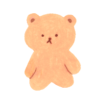 Illustration Bear Sticker