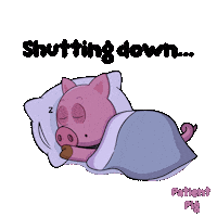 Sleepy Bye Bye Sticker by VeeFriends