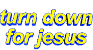 jesus turn Sticker by AnimatedText