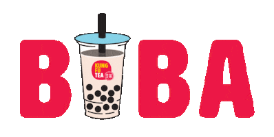 kungfutea boba bubble tea kung fu tea kungfutea Sticker