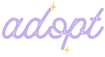 Sparkles Adopt Sticker by HeARTs Speak