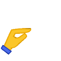 Hand Talking Sticker