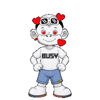 Working Little Time Sticker by Zhot