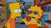 the simpsons lou GIF