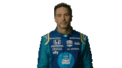 Jimmie Johnson Shrug Sticker by INDYCAR