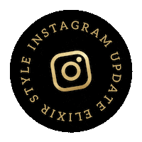 elixirmediaco instagram black gold badass Sticker