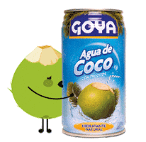 GoyaFoods coco coconut goya coconut water Sticker