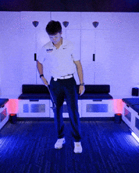 Depaul University Golf GIF by DePaul Blue Demons