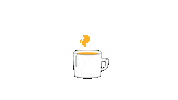 ezgisukorkmaz96 hot coffee fall yellow Sticker