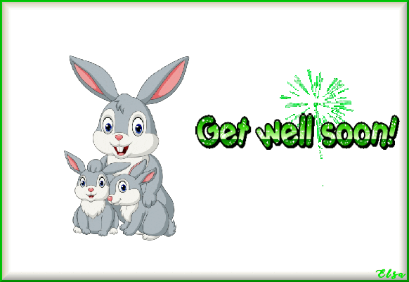 Get Well Soon Animated Card GIF