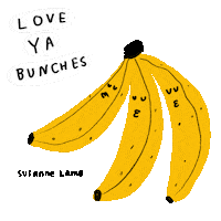 I Love You Sticker by Susanne Lamb