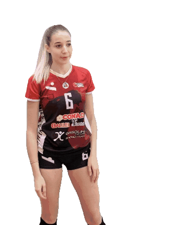 OlimpiaTeodora giphyupload volley legavolleyfemminile olimpia teodora Sticker