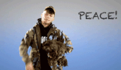 peace GIF by MIC LOWRY