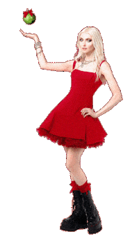 Taylor Momsen Christmas Sticker by The Pretty Reckless