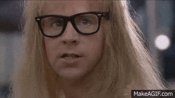 waynes world GIF