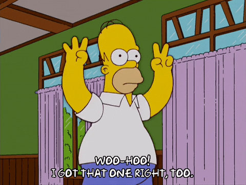 happy homer simpson GIF