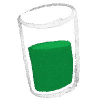 Drunk Water Sticker