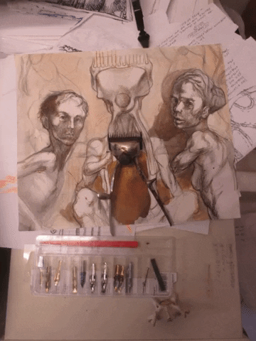 moving real-time GIF by Alex Boya