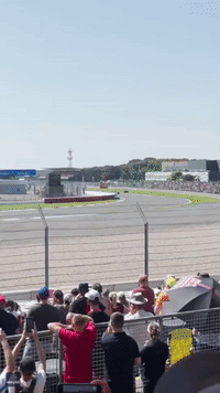 Fan Footage Captures Impact of Max Verstappen Crash at British Grand Prix