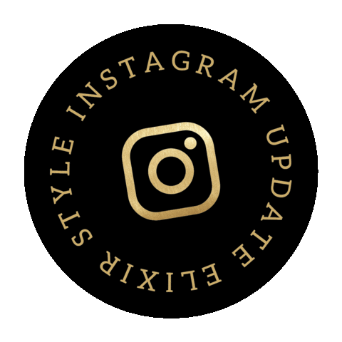 elixirmediaco giphyupload instagram black gold Sticker