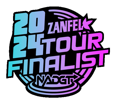 NationalAmateurDiscGolfTour giphyupload discgolf nadgt zanfel Sticker