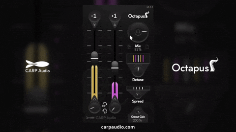 carpaudio giphyupload octapus audio plugin carp audio GIF