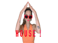 House Sunglasses Sticker by Wagram Music