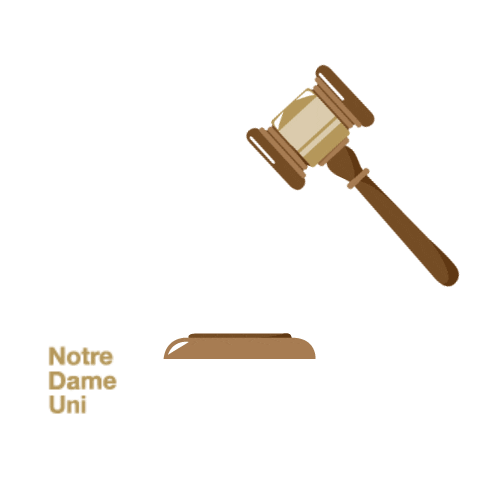 Notre Dame School Sticker by The University of Notre Dame Australia