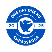 kuendowment one day one ku onedayoneku one day one ku 2025 onedayoneku2025 Sticker