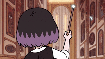 ReyGGTV netflix magic witch hilda GIF