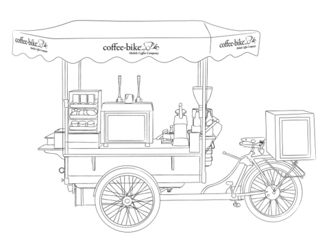 Coffee Bike Sticker by Coffee-Bike GmbH