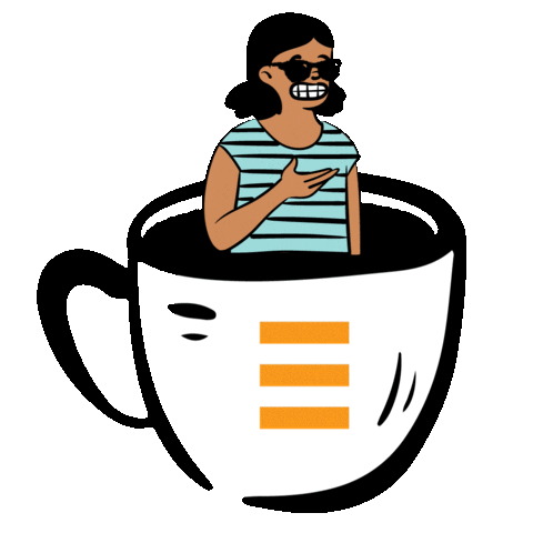 AlterSolutionsPT coffee coffee lovers coffee oclock altersolutions Sticker