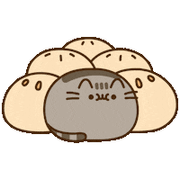 Bread Roll Sticker by Pusheen