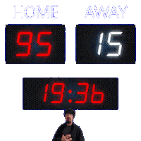 15 Away Sticker
