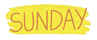 Typography Sunday Sticker by Migrant x Me